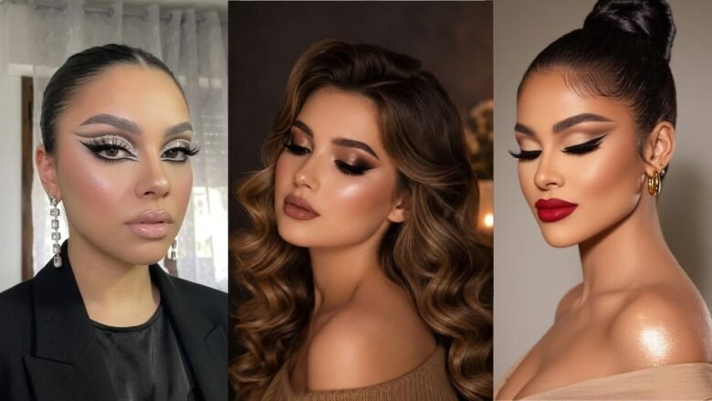 glam makeup