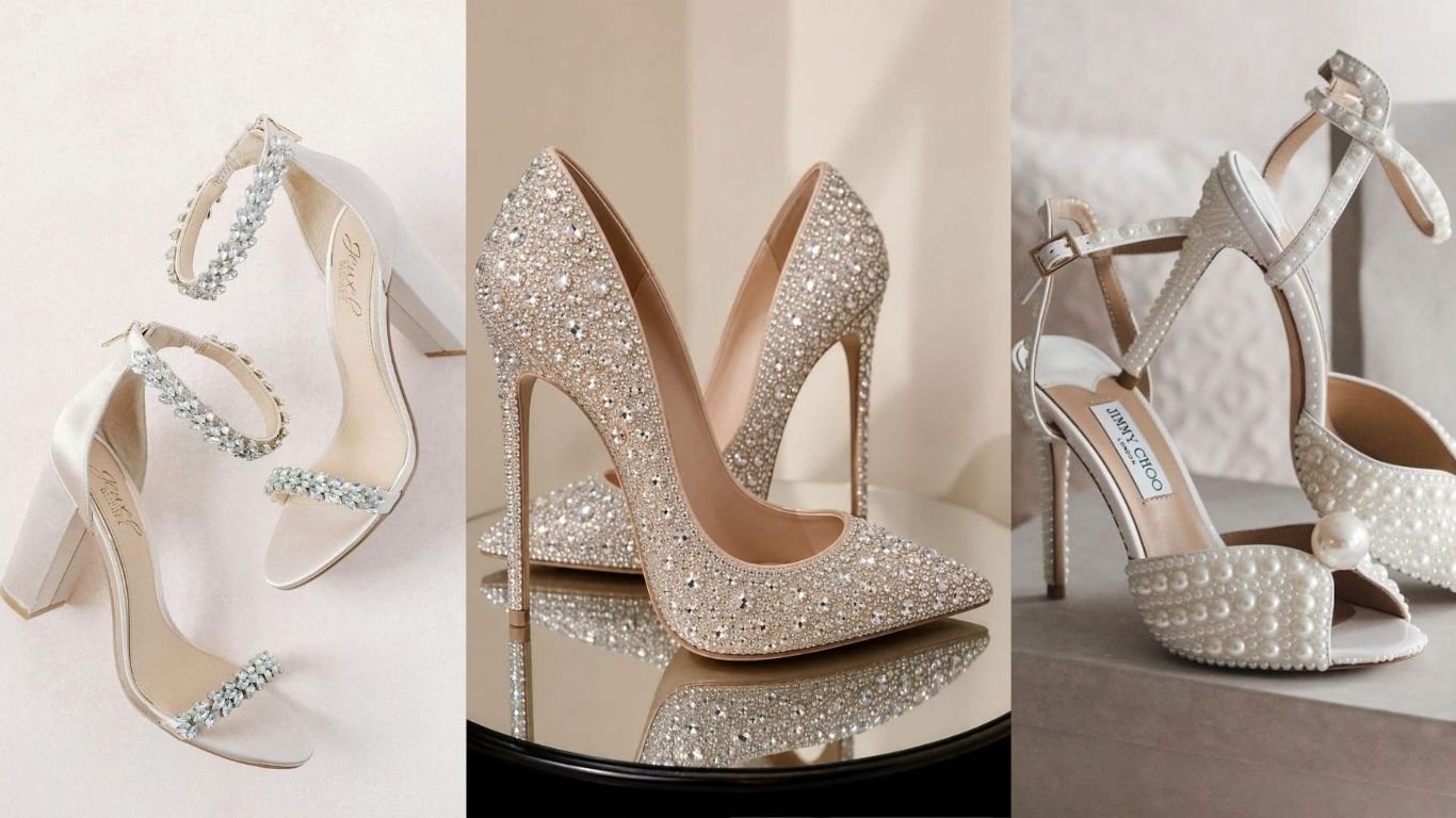 bridal heels